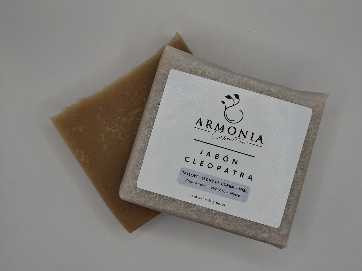 Jabón Tallow leche de burra